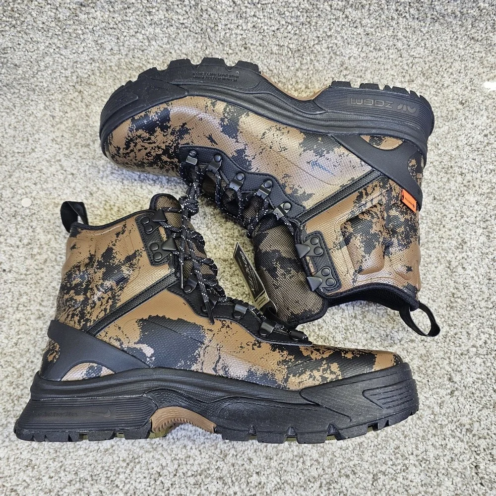 NEW Nike ACG Zoom Gaiadome GORE-TEX Men's Size 11 Black Brown IB2328-200‎ Camo